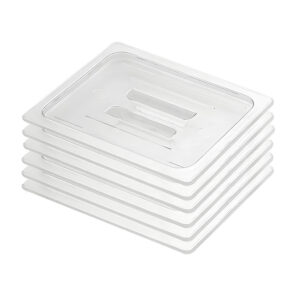 SOGA Clear Gastronorm 1/2 GN Lid Food Tray Top Cover Bundle of 6, Home & Living, Kitchen & Dining, Bakeware, Baking Trays, ,  - NZ DEPOT 1