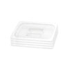 SOGA Clear Gastronorm 1/3 GN Lid Food Tray Top Cover Bundle of 4, Home & Living>Kitchen & Dining>Bakeware>Baking Trays, , , , ,  - NZ DEPOT 1