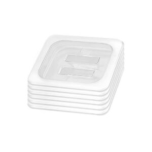 SOGA Clear Gastronorm 1/6 GN Lid Food Tray Top Cover Bundle of 6, Home & Living, Kitchen & Dining, Bakeware, Baking Trays, ,  - NZ DEPOT 1