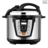 SOGA Electric Stainless Steel Pressure Cooker 12L 1600W Multicooker 16, Electronics & Appliances>Appliances>Small Kitchen Appliances>Benchtop Cooking>Slow Cookers & Pressure Cookers, , , , ,  - NZ DEPOT 1
