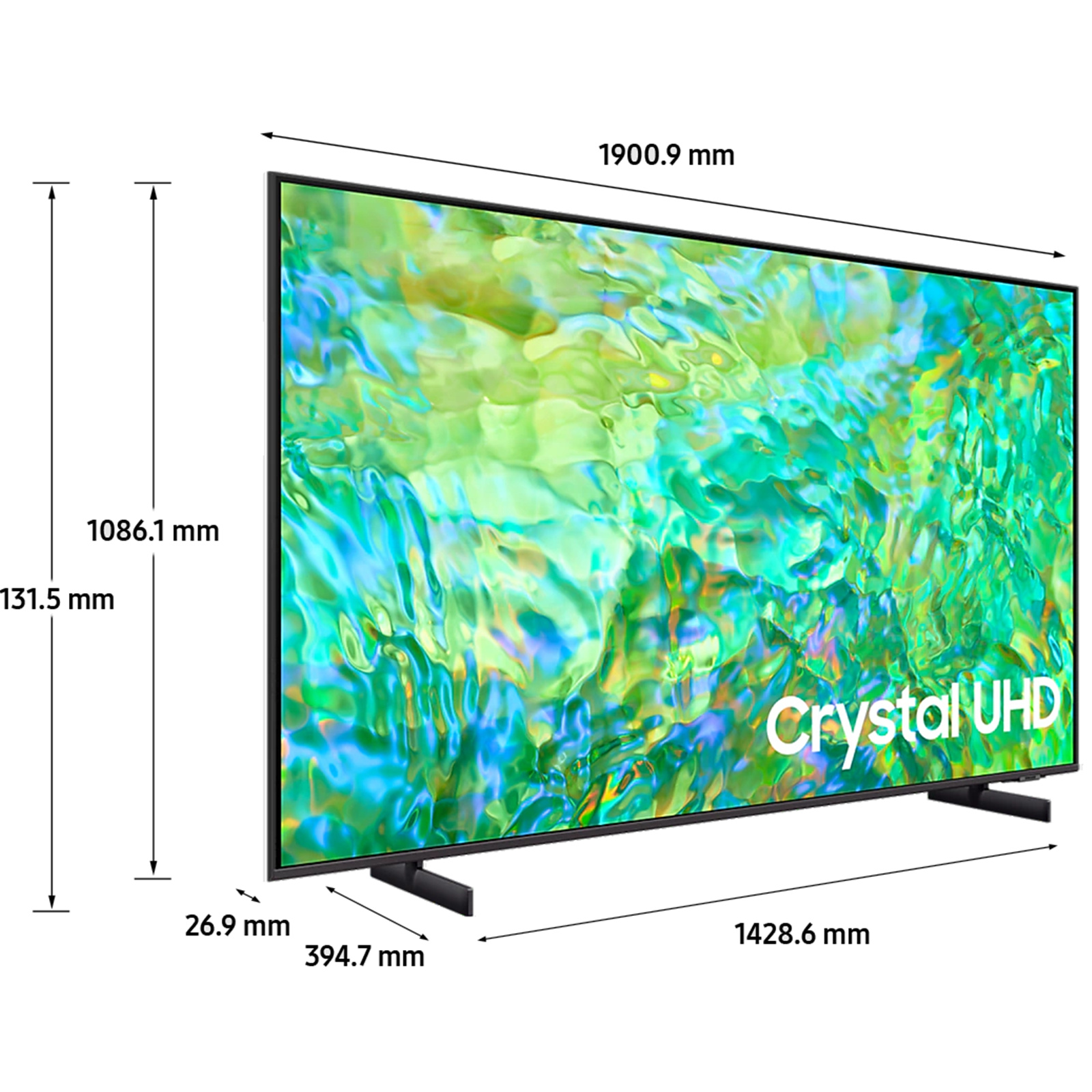 Samsung 85CU8000 85" 4K Smart TV