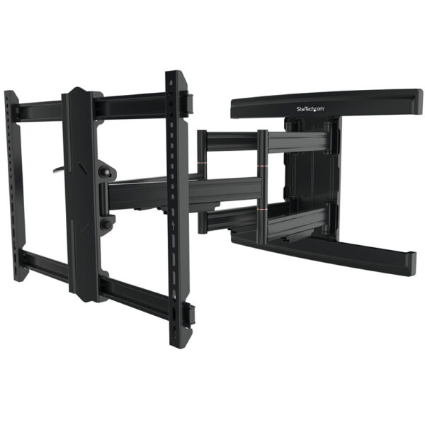 StarTech FPWARTS2 TV Wall Mount supports up to 100 inch VESA Displays - Low Profile Full Motion TV Wall Mount for Large Displays - Heavy Duty Adjustable Tilt/Swivel Articulating Arm Bracket - NZ DEPOT