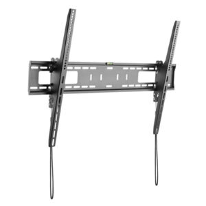 StarTech FPWTLTB1 TV Wall Mount supports 60-100 inch VESA Displays (75kg/165lb) - Heavy Duty Tilting Universal TV Wall Mount - Adjustable Mounting Bracket for Large Flat Screens - Low Profile - NZ DEPOT