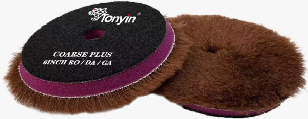 Tonyin 6 Inch Wool Polish Pad Coarse Plus - Nz Depot