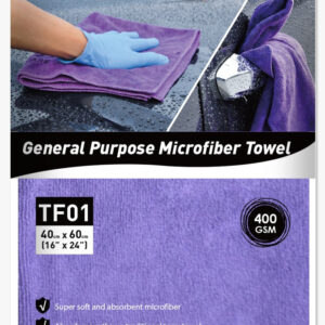 TONYIN GENERAL PURPOSE MICROFIBRE TOWEL 400GSM (SEAMED) - NZ DEPOT