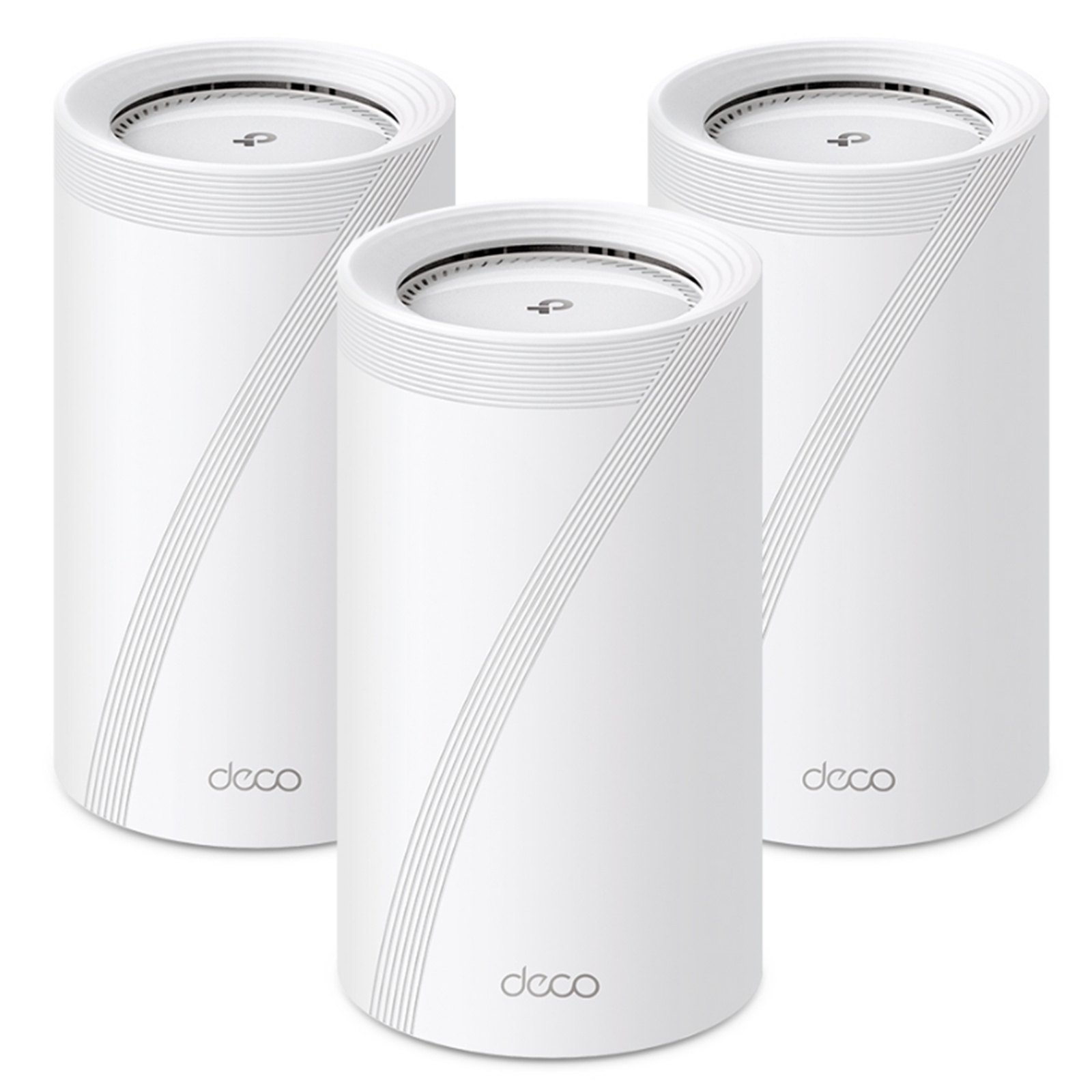 TP-Link Deco BE65 BE11000 Tri-Band Wi-Fi 7 Whole-Home Mesh System - 3 ...