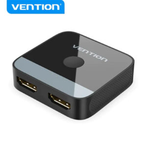 Vention 2-Port HDMI Bi-Direction 4K Switcher Black ABS Type - NZ DEPOT