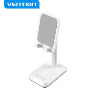 Vention KCQW0 Height Adjustable Desktop Cell Phone Stand White Aluminum Alloy Type - NZ DEPOT