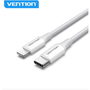 Vention TAXWF USB 2.0 C Male to C Male 3A Cable 1M White - NZ DEPOT