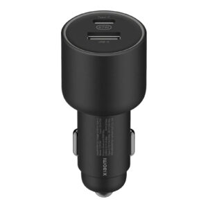 Xiaomi Mi 67W Dual Port Fast Charging Car Charger Dual Port Max 67W output USB C USB A Ports Multiple protections Streamlined Black Matte Finished LED Indicator NZDEPOT - NZ DEPOT