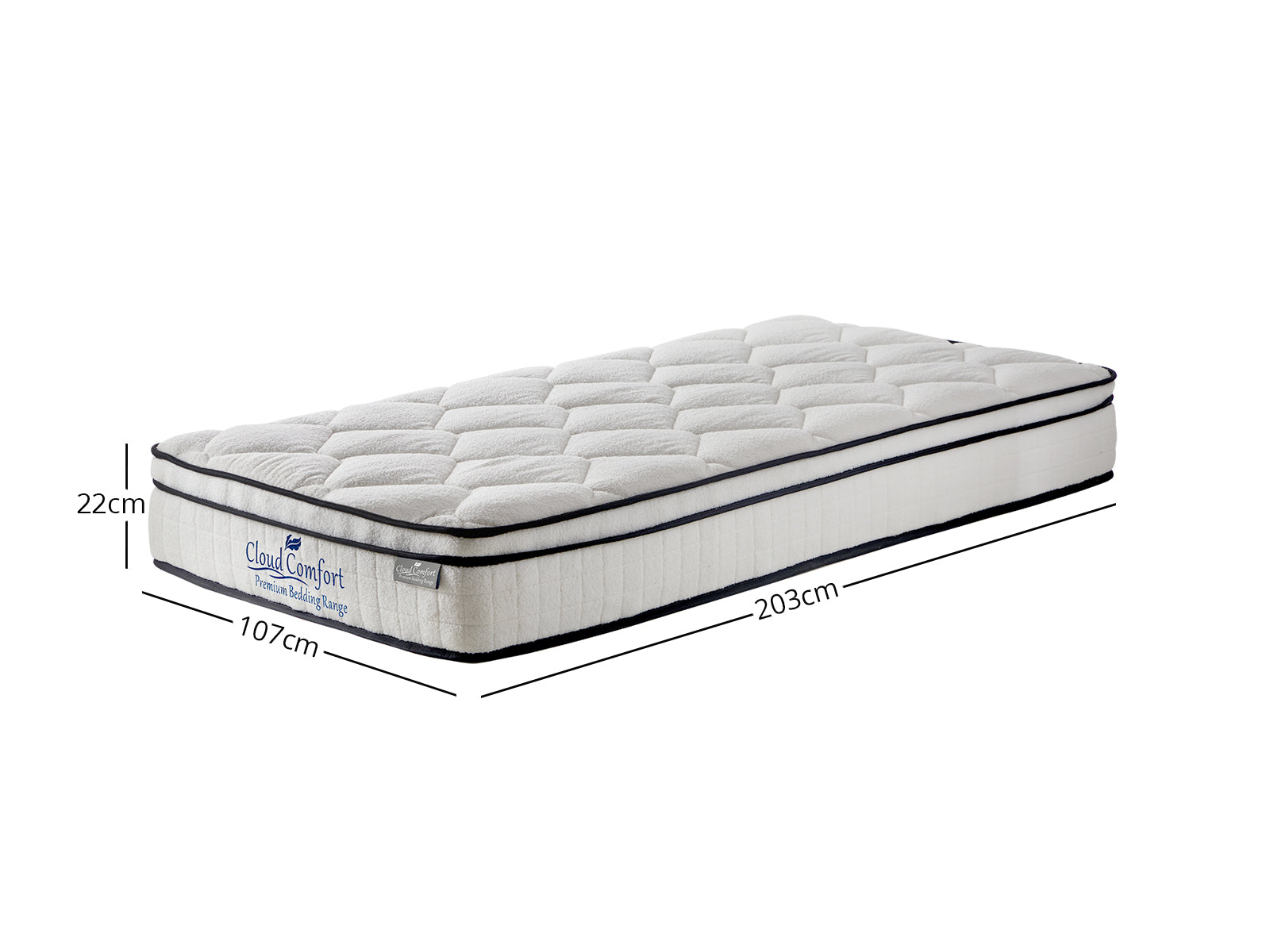Boucle 22 Mattress King Single Mattresses