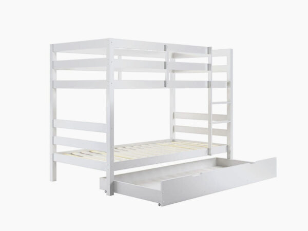 Trundle Bunk White