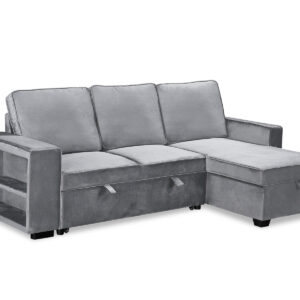 DS Enkel Pull Out Sofa Grey