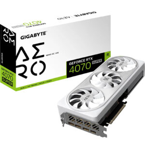 Gigabyte NVIDIA GeForce RTX 4070 SUPER AERO OC 12GB GDDR6X Graphics Card - NZ DEPOT