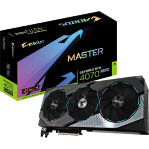 Gigabyte NVIDIA GeForce RTX 4070 SUPER Aorus Master 12GB GDDR6X Graphics Card - NZ DEPOT