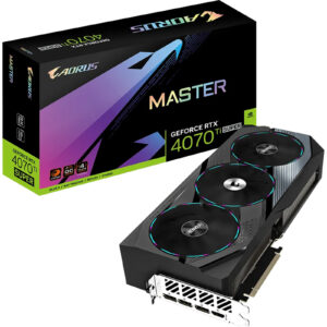 Gigabyte NVIDIA GeForce RTX 4070 Ti SUPER Aorus Master 16GB GDDR6X Graphics Card - NZ DEPOT