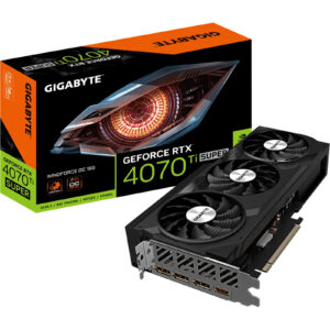 Gigabyte NVIDIA GeForce RTX 4070 Ti SUPER WINDFORCE OC 16GB GDDR6X Graphics Card - NZ DEPOT