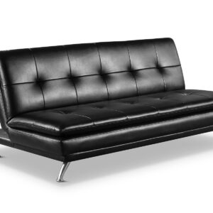 Krom Sofa Bed PU Black