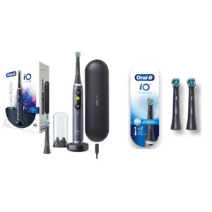 Oral B iO Series 9 Electric Toothbrush Black Onyx With Extra 2 Brush Heads Display screen helps motivate you and enables you to customize your brushing experience NZDEPOT - NZ DEPOT