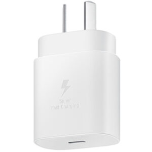 Samsung 25W USB-C PD Fast Charging GaN Wall Charger - White