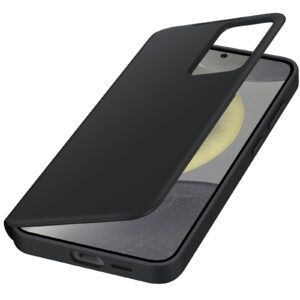 Samsung Galaxy S24 5G Smart View Wallet Case Black NZDEPOT 7 - NZ DEPOT