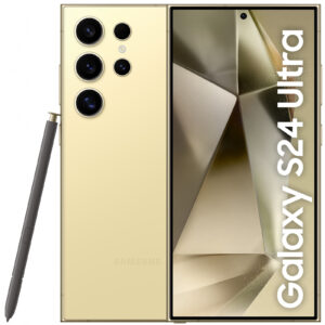 Samsung Galaxy S24 Ultra 5G Dual SIM Smartphone 12GB+1TB - Titanium Yellow - (Wall Charger sold separately) - 2 Year Warranty - NZ DEPOT