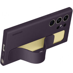 Samsung Galaxy S24 Ultra 5G Standing Grip Case Dark Violet NZDEPOT - NZ DEPOT