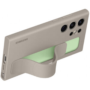 Samsung Galaxy S24 Ultra 5G Standing Grip Case - Taupe - NZ DEPOT
