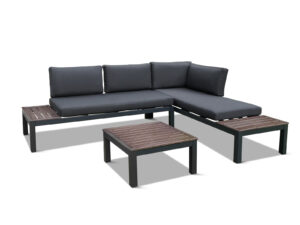 Solaris Outdoor Lounge Dark Grey PR12055 Outdoor Furniture NZ DEPOT - NZ DEPOT
