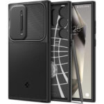 Spigen Galaxy S24 Ultra 5G Optik Armor Phone Case - Black