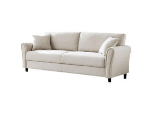 T Cozza Linen Sofa Beige Pr12662 Sofas Sectionals Sofa Beds Nz Depot - Nz Depot