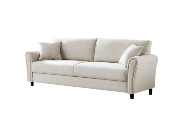 Cozza Linen Sofa Beige