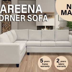 DS NZ made Kareena corner sofa kido marble