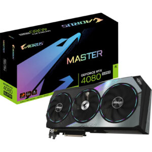 Gigabyte NVIDIA GeForce RTX 4080 SUPER Aorus Master 16GB GDDR6X Graphics Card - NZ DEPOT
