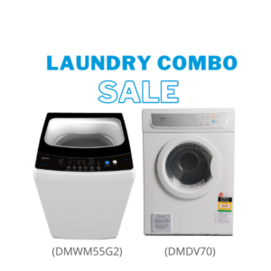 Hygiene Life Washer & Dryer Package  - DMDV70+DMWM55G2 - Combos - DMWM55G2+DMDV70 - NZ DEPOT