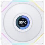 Lian Li UNI FAN TL120 LCD White Digital Addressable RGB 120 Fan