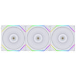 Lian Li UNI FAN TL120 White Triple Pack Digital Addressable RGB 120 Fan