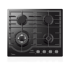 Midea 60cm Gas Cooktop Black Tempered Glass With Timer 60GH096 - Hobs - 60GH096-1 - NZ DEPOT
