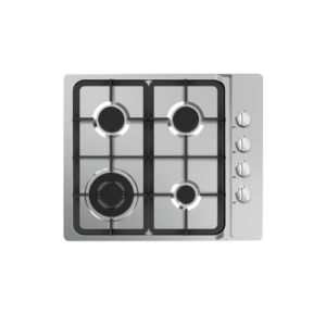 Midea 60cm Gas Cooktop Stainless Steel 60G40ME403-SFT - 60G40ME403-SFT