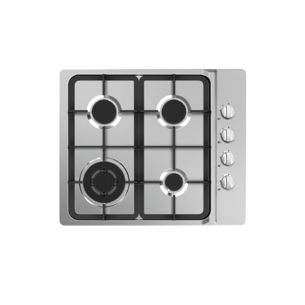 Midea 60Cm Gas Cooktop Stainless Steel 60G40Me403-Sft - Hobs - 60G40Me403-Sft - Nz Depot