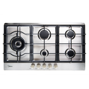 Midea 90cm Gas Cooktop Stainless Steel 90G50ME005-SFL - 90G50ME005-SFL