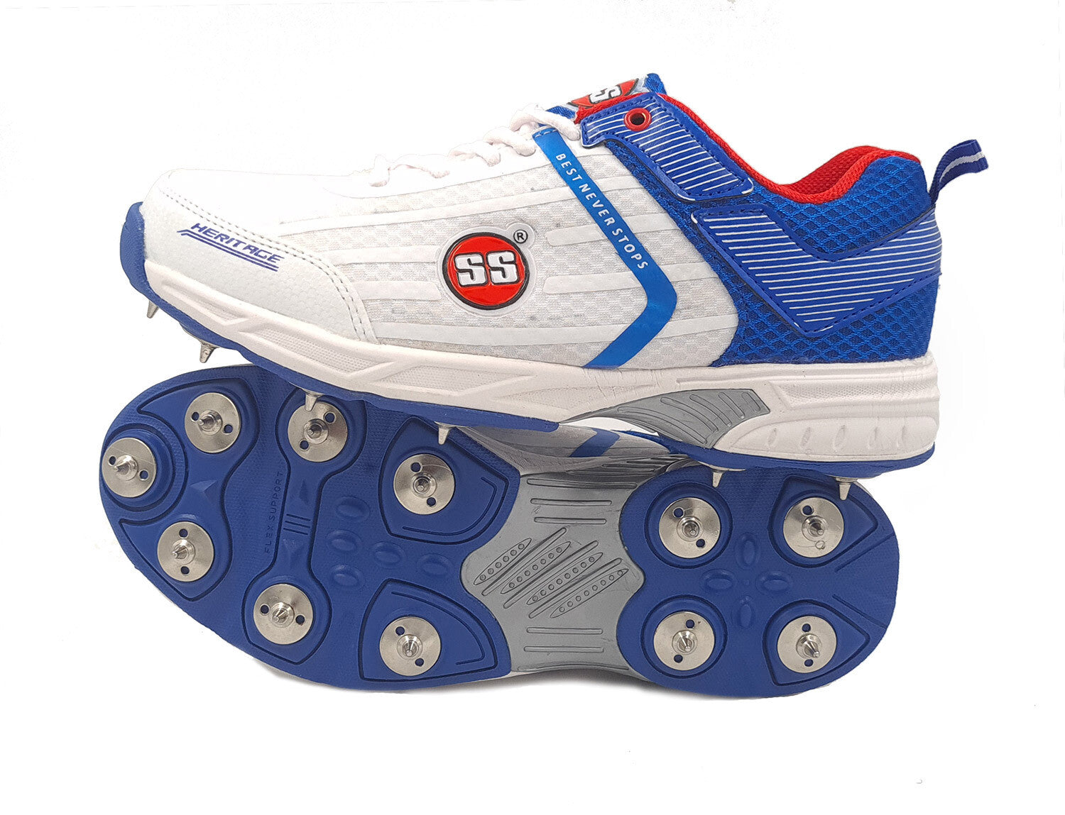SS Heritage Cricket Spikes UK 9