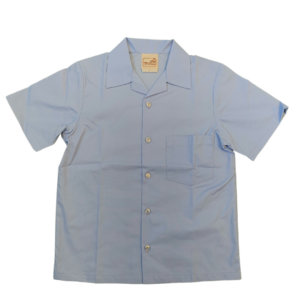3010-S Poplin S/S Shirt - Sky - 8 - Miltan Uniform Range