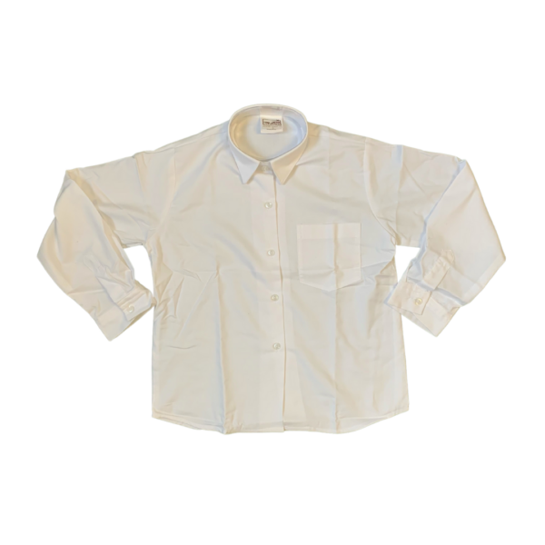 3050-W Cabilla Blouse Ls - White - 22 - Miltan Uniform Range