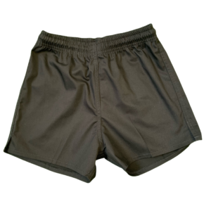 4037-B Football Shorts Poly/Cotton (Indent Cols) - Black - 105 - Miltan Uniform Range