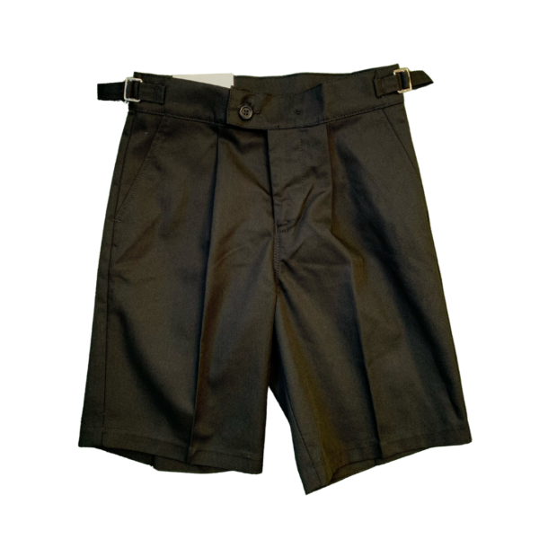 4043-B Sidestrap Ll Drill Shorts - Black - 128 - Miltan Uniform Range