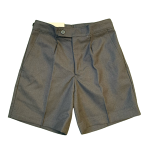 4049-C Poly/Viscose Action Waist LL Shorts - Charcoal - 8 - Miltan Uniform Range