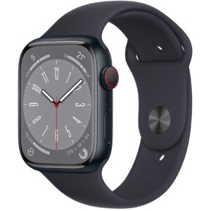Apple Watch Series 8 (GPS + Cellular) 45mm - Midnight Aluminium Case > Phones & Accessories > Smart Watches & Fitness Watches > Smart Watches & Wearables - NZ DEPOT