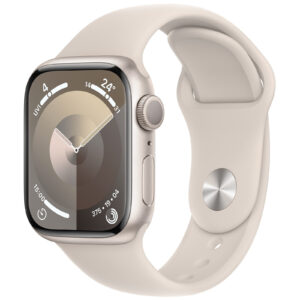 Apple Watch Series 9 (GPS) 41mm - Starlight Aluminium Case > Phones & Accessories > Smart Watches & Fitness Watches > Apple Watches - NZ DEPOT