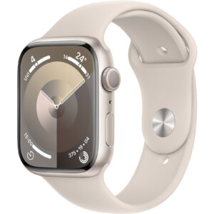 Apple Watch Series 9 (GPS) 45mm - Starlight Aluminium Case > Phones & Accessories > Smart Watches & Fitness Watches > Apple Watches - NZ DEPOT